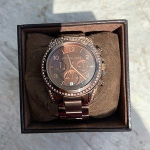 MK 5493 Blair bronze tone Stainless steel watch